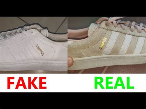 fake adidas campus vs real